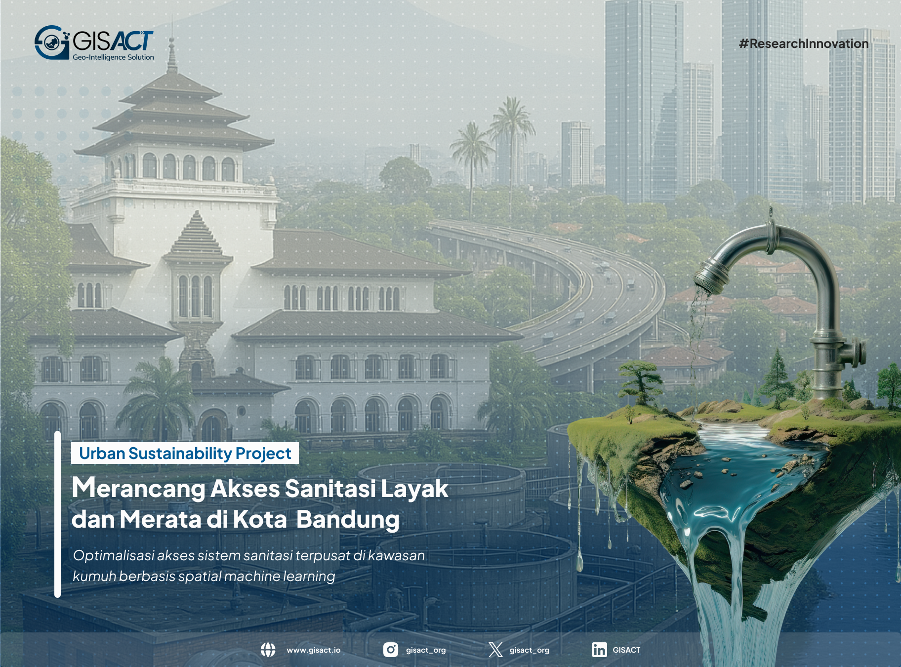 Ilustrasi untuk Mengatasi Krisis Sanitasi Bandung dengan Spatial Machine Learning