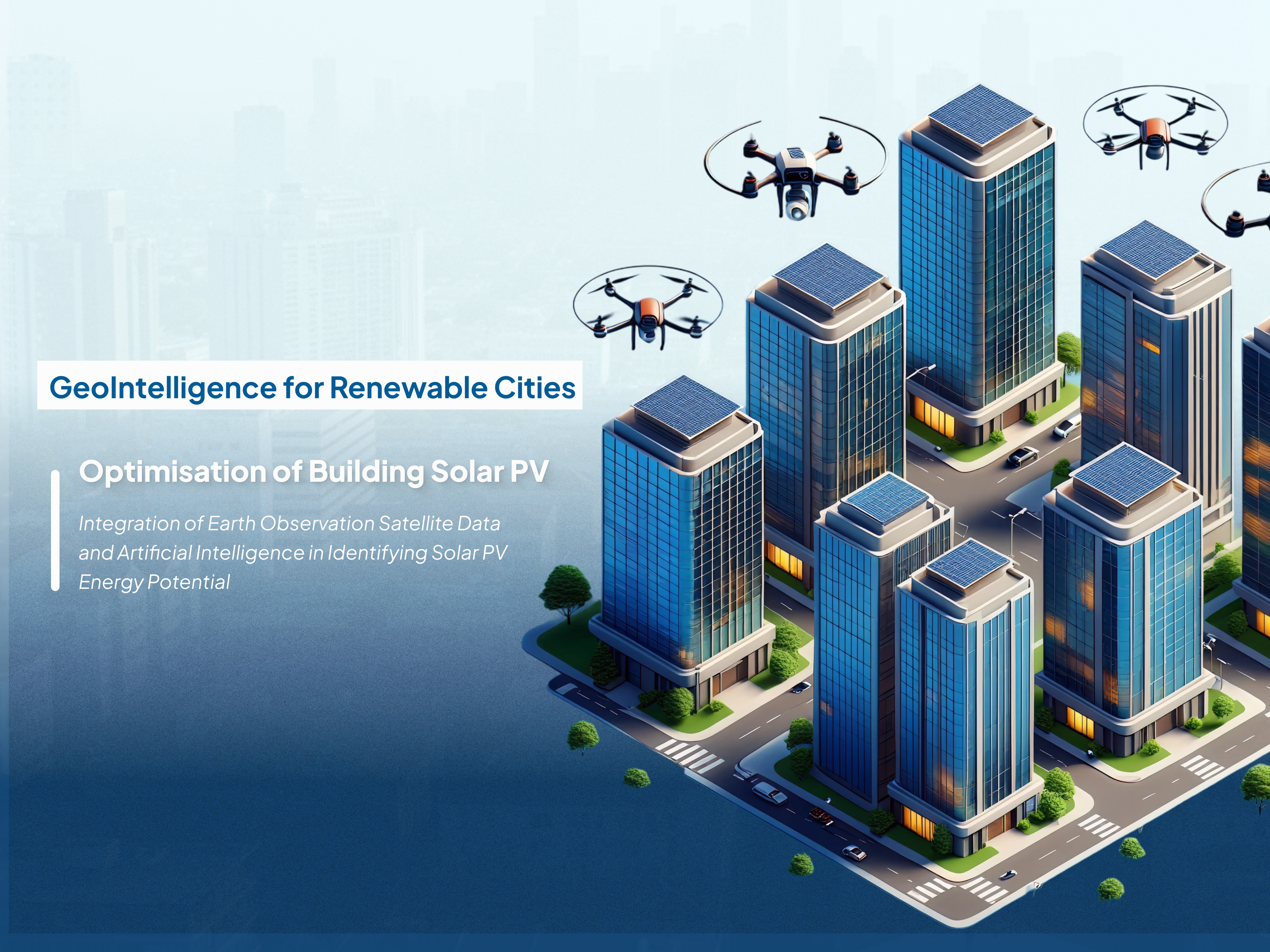Ilustrasi untuk Geointelligence Wujudkan Kota Terbarukan Dengan Strategi Pembangunan Solar PV